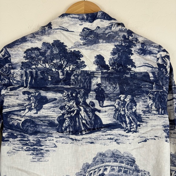 COS French Etoile blue linen set - Picture 16 of 16